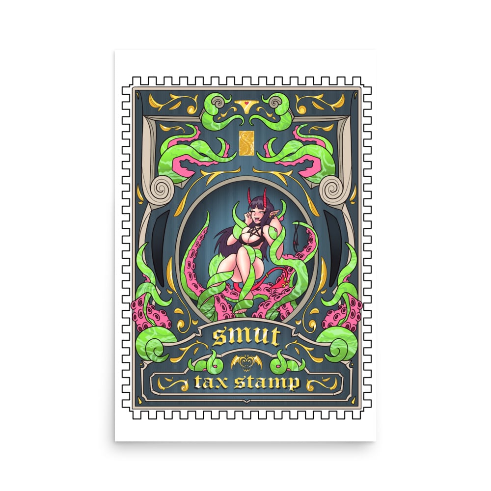 Smut Tax Stamp Poster