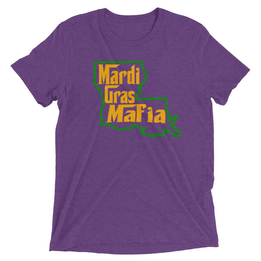 Image of Mardi Gras Mafia (Louisiana) Unisex Tshirt 
