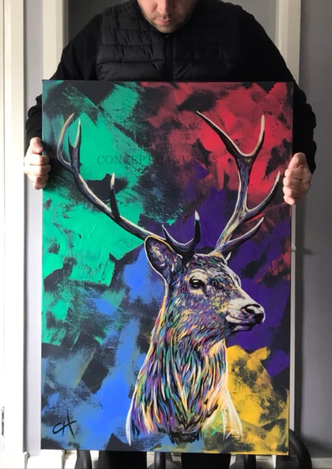 Image of Deer Original 