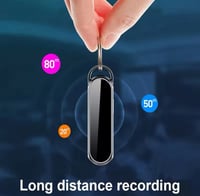 Title: 256GB Mini Digital Recorder Camera - 1080P Hidden Necklace Cam