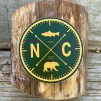 NC Compass Sticker