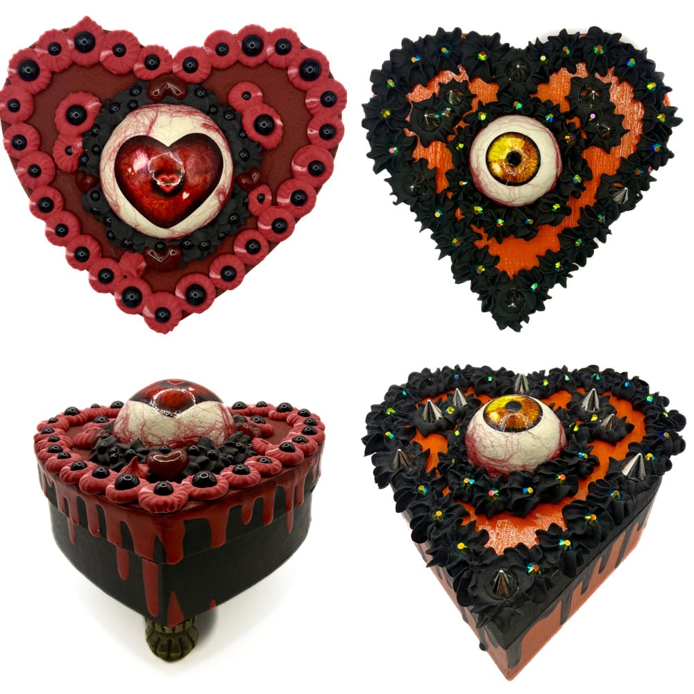 Image of CakeheArt Collection-faux cake storage boxes
