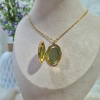 Image 3 of Flower Locket Necklace