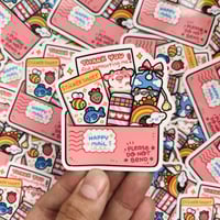 Image 3 of Happy mail diecut sticker