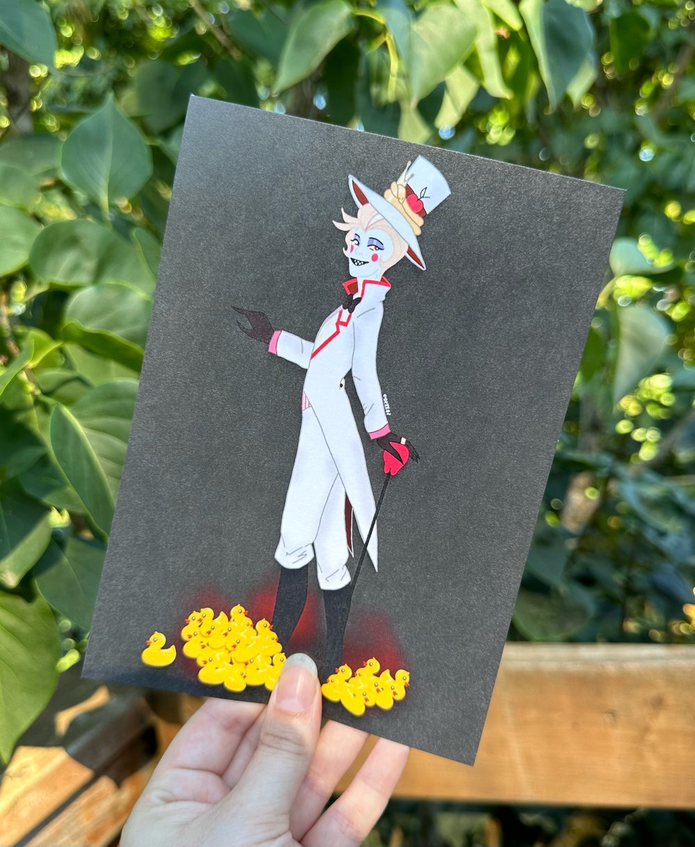 Alastor and Lucifer (print)