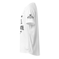 Image 4 of Men's Pickleball Jersey – “Net Worth. Built, Not Bought.” | Breathable Mesh Athletic Shirts