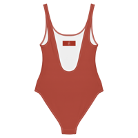 Image 2 of Tri Boob One-Piece Swimsuit
