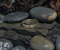 Image 1 of Chunky Hammered  Ring
