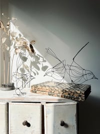 Image 3 of Wire Wren Sculptures