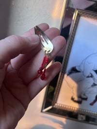 Image 4 of Blood Trickle Hair Clips