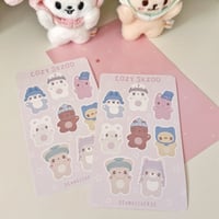 “Cozy Skzoo” Sticker Sheet