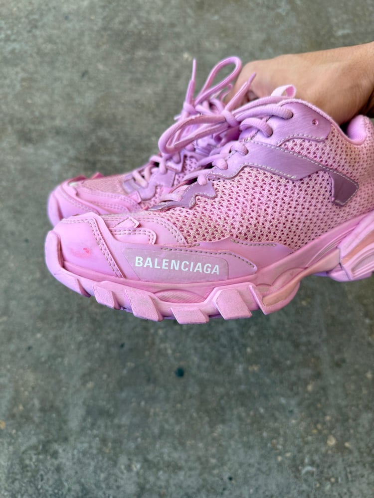 Image of Balenciaga Pink Track 3