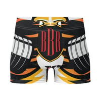 Image 1 of BossFitted White Black and Red Boxer Briefs