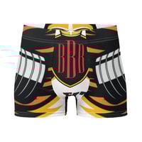 Image 1 of BossFitted White Black and Red Boxer Briefs