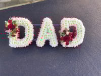 Image 3 of DAD - Funeral Lettering 