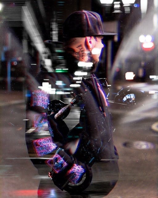 Neon Nights hoodie  Image 2