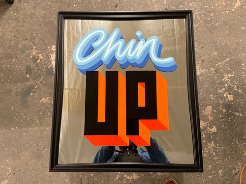Image of Vintage Mirror Chin Up