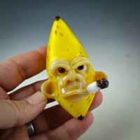 Image 1 of Banana OG Smokin' Chimp Pendant