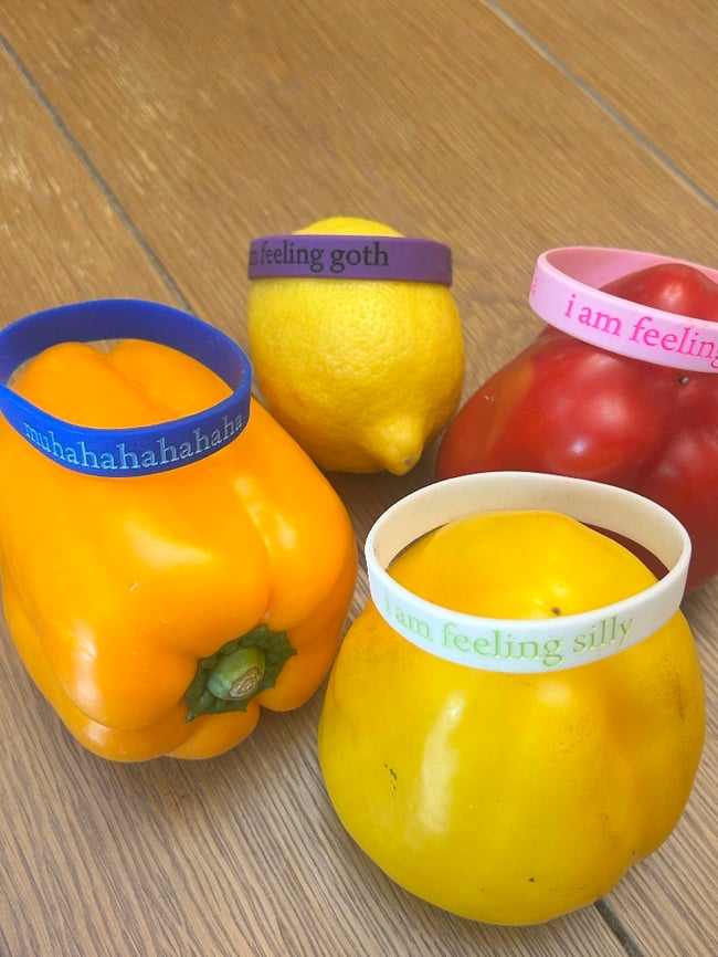 Double Date silicone bracelet (4 pack)