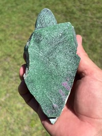 Image 15 of Lizard - Ruby Zoisite Carving #2922