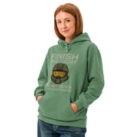 Image 13 of MASTER CHIEF Unisex garment-dyed hoodie