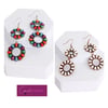 Crave Beaded Circle Earrings ll