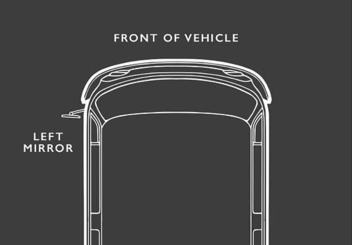 Image of Bay Window Convex Mirror - Polished, 1967 - 1979