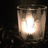 Large Ghosts Halloween Tealight Holder