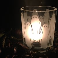 Image 1 of Large Ghosts Halloween Tealight Holder