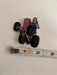 Image 4 of  2” Enamel Wheelie Pins!! 