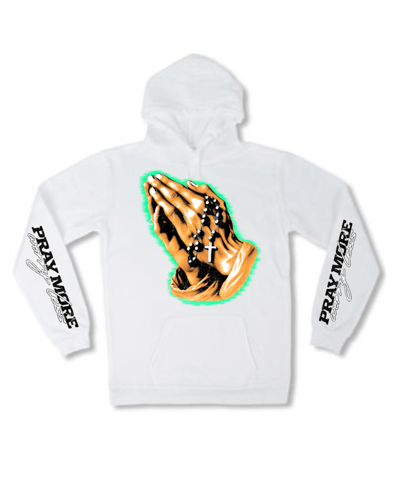 Image of pray more worry less hoodie 