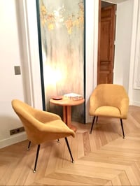 Image 6 of Fauteuil coquille jaune