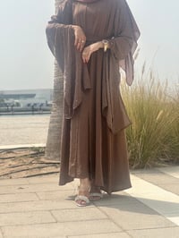 Image 3 of Kaira brown abaya