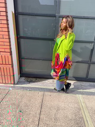 Image of Draped blazers 