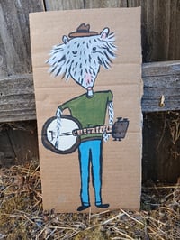 Image 2 of Possum Playing Banjo 2