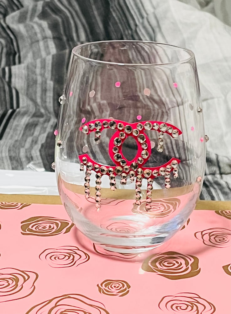 Image of Designer inspired wine glasses