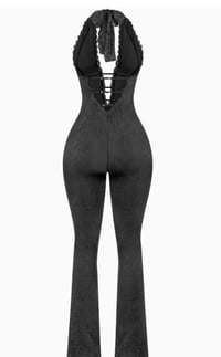 Image 2 of GIA Halter Lace Jumpsuit 
