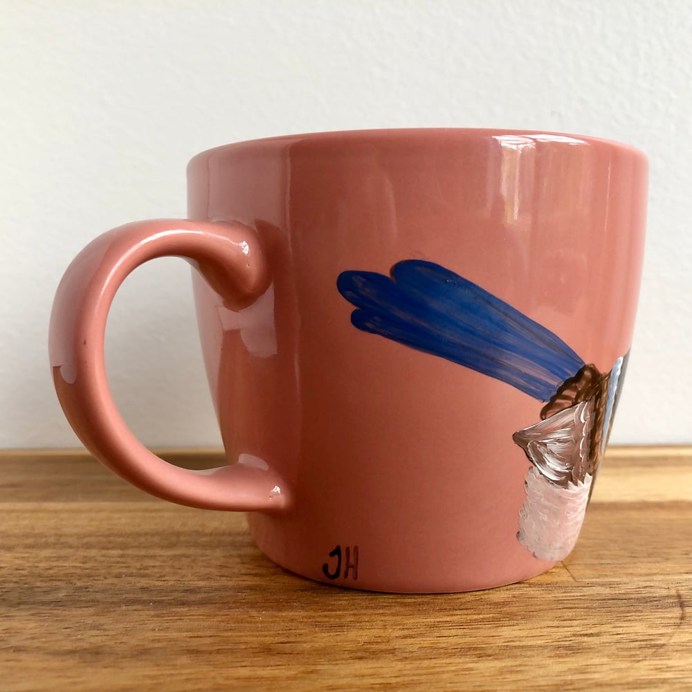 Pink Superb Fairywren Mug
