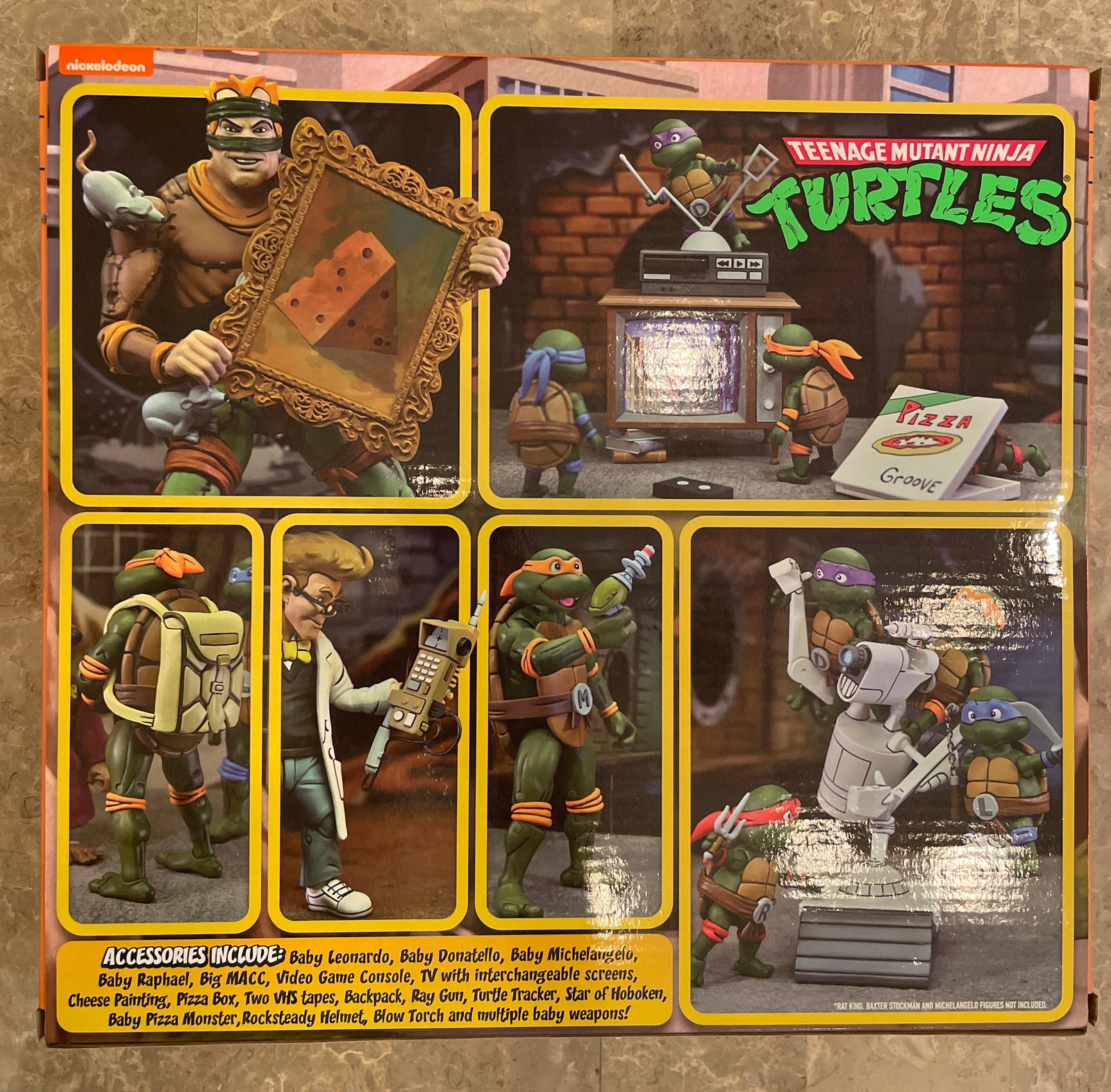 Neca Teenage Mutant Ninja Turtles Toon shops Accessory Set