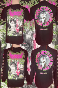 Image of Officially Licensed Gorepot "Stoner Kitteh Is So High Meow" Short And Long Sleeves Shirt!!