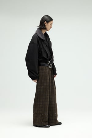 Image of EQUALNEAR - Heartcore Bomber Jacket (Black)