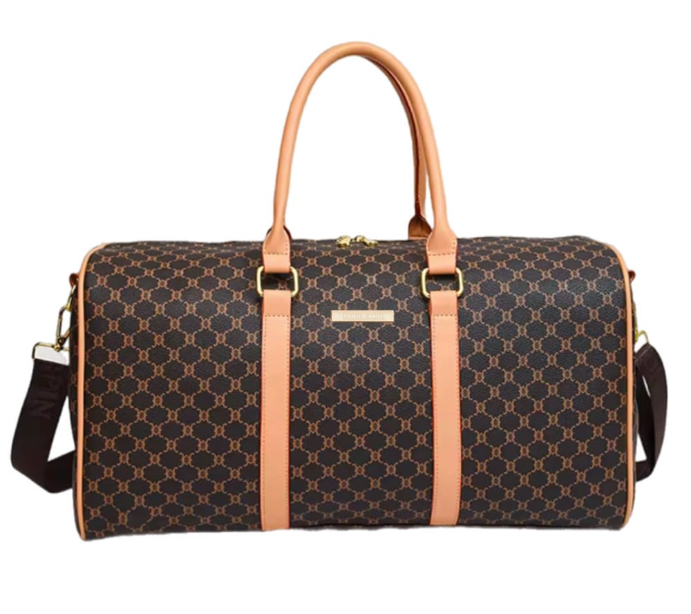 Image of Royanii Brown/Tan Duffel Bag
