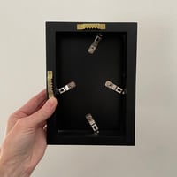 Image 5 of Skeleton And Flowers Original Drawing in Frame