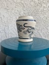 Panther vase