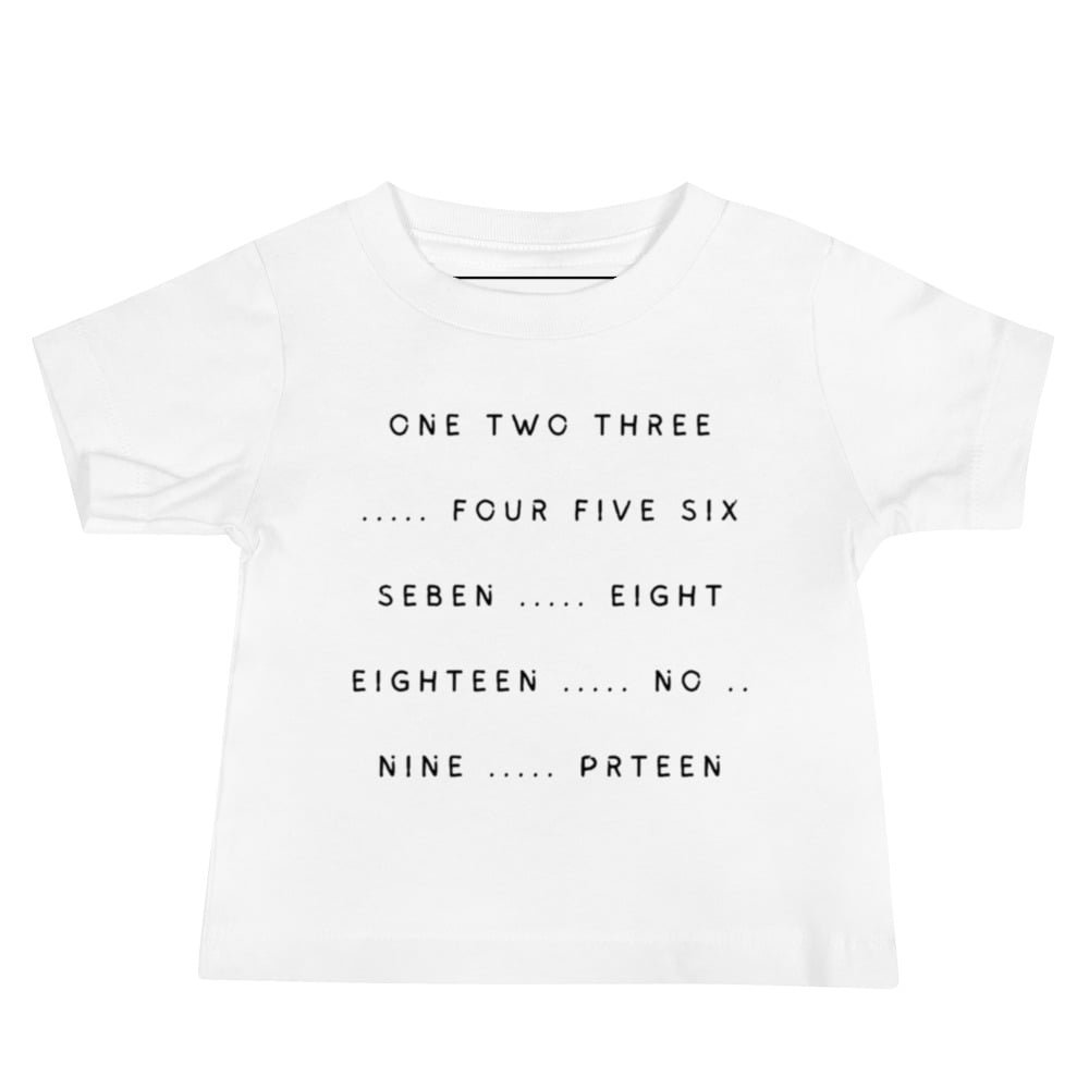 Image of One… two Baby Jersey Short Sleeve Tee