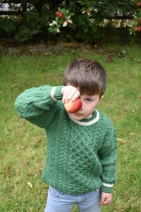 Image 5 of Sports Aran Sweater - Kids