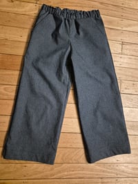 Image 1 of Denim pinstripe Pocket Pants 