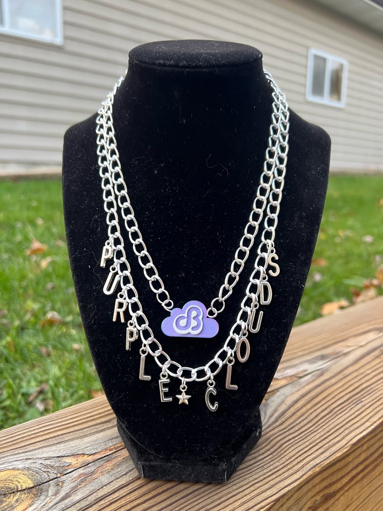 Image of Purple Clouds dB Necklace