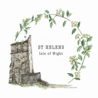 Image 2 of St.Helens Wreath 20x20cm Art Print 