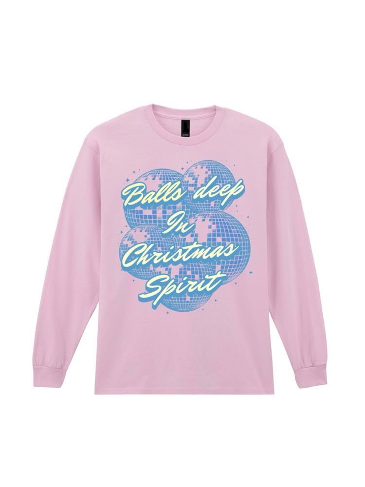 Image of Balls deep in Christmas spirit new design for 2025
